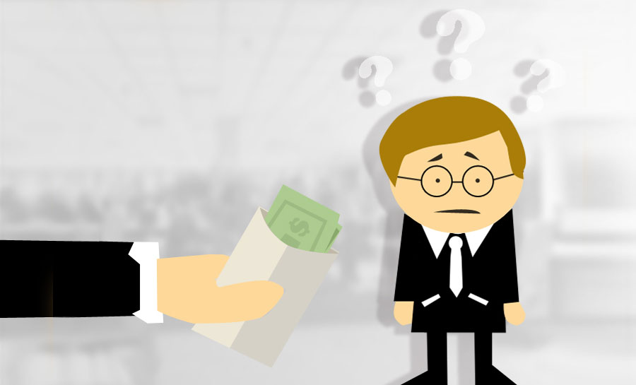 مدیران رشوه دهنده و کارمندان رشوه گیر